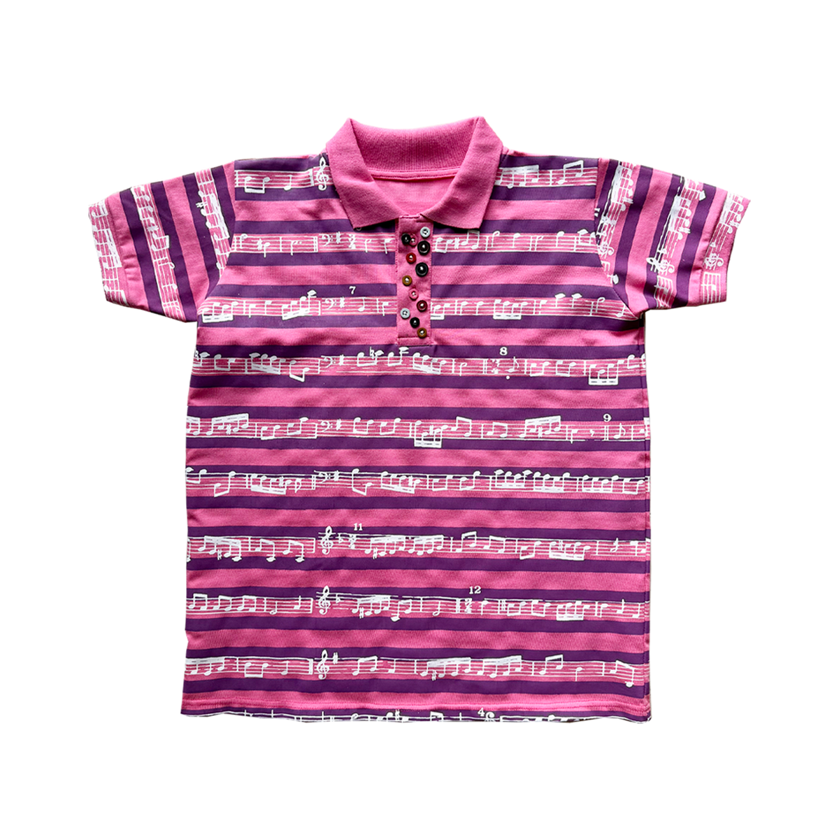 Notes Pink Polo