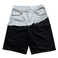 DENIM SHORTS STUDDED