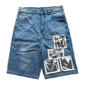 DENIM SHORTS PATCHES