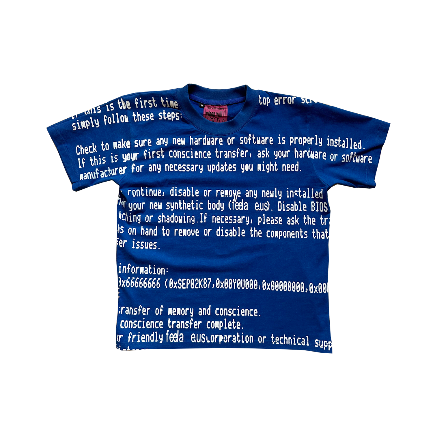 Tshirt ''Error''
