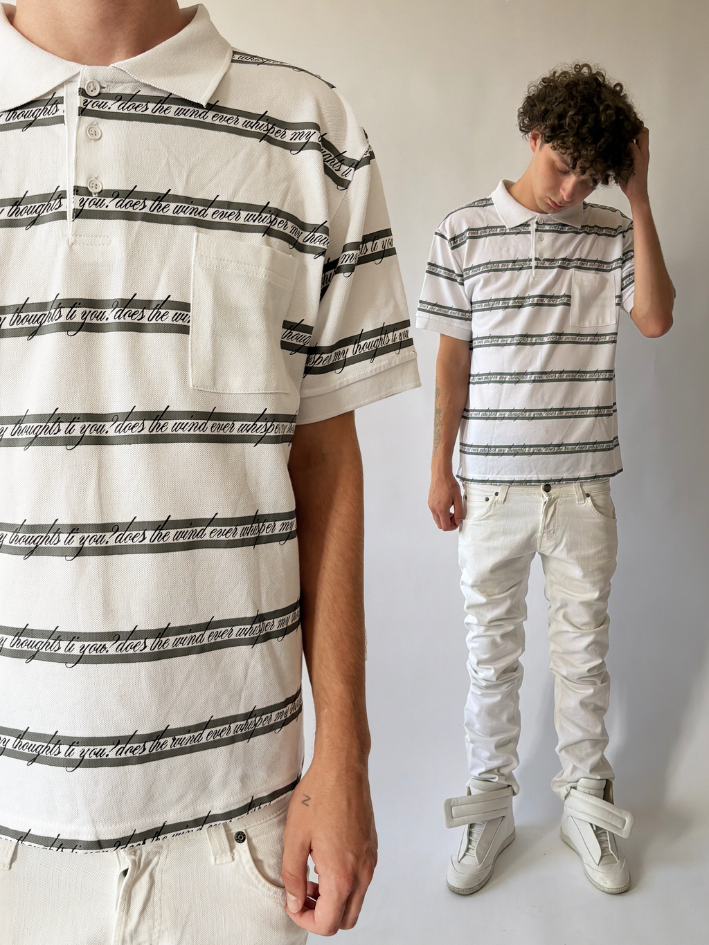 POLO WHITE WIND OF THOUGHTS