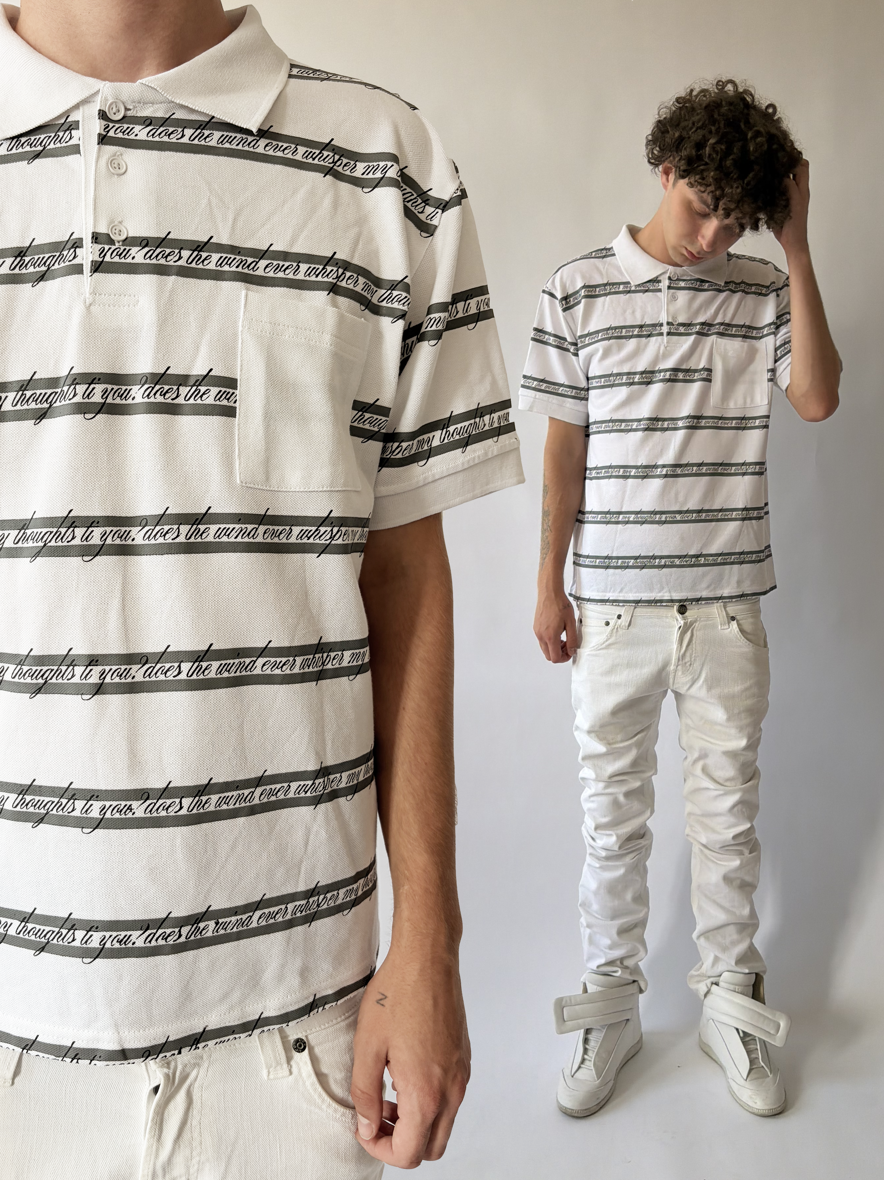POLO WHITE WIND OF THOUGHTS