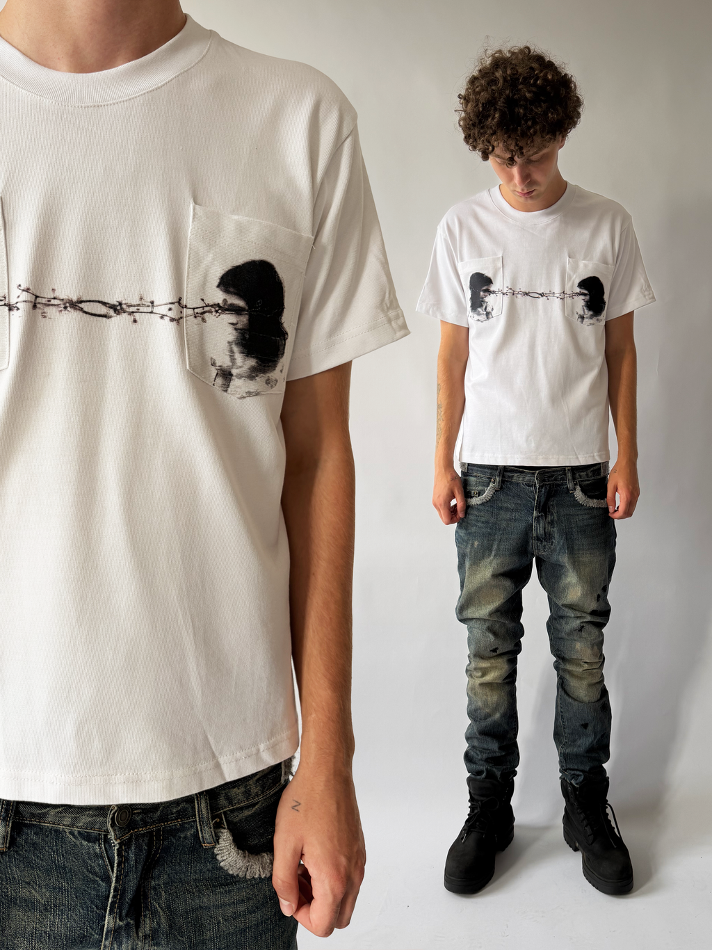 TEE WHITE BOUND