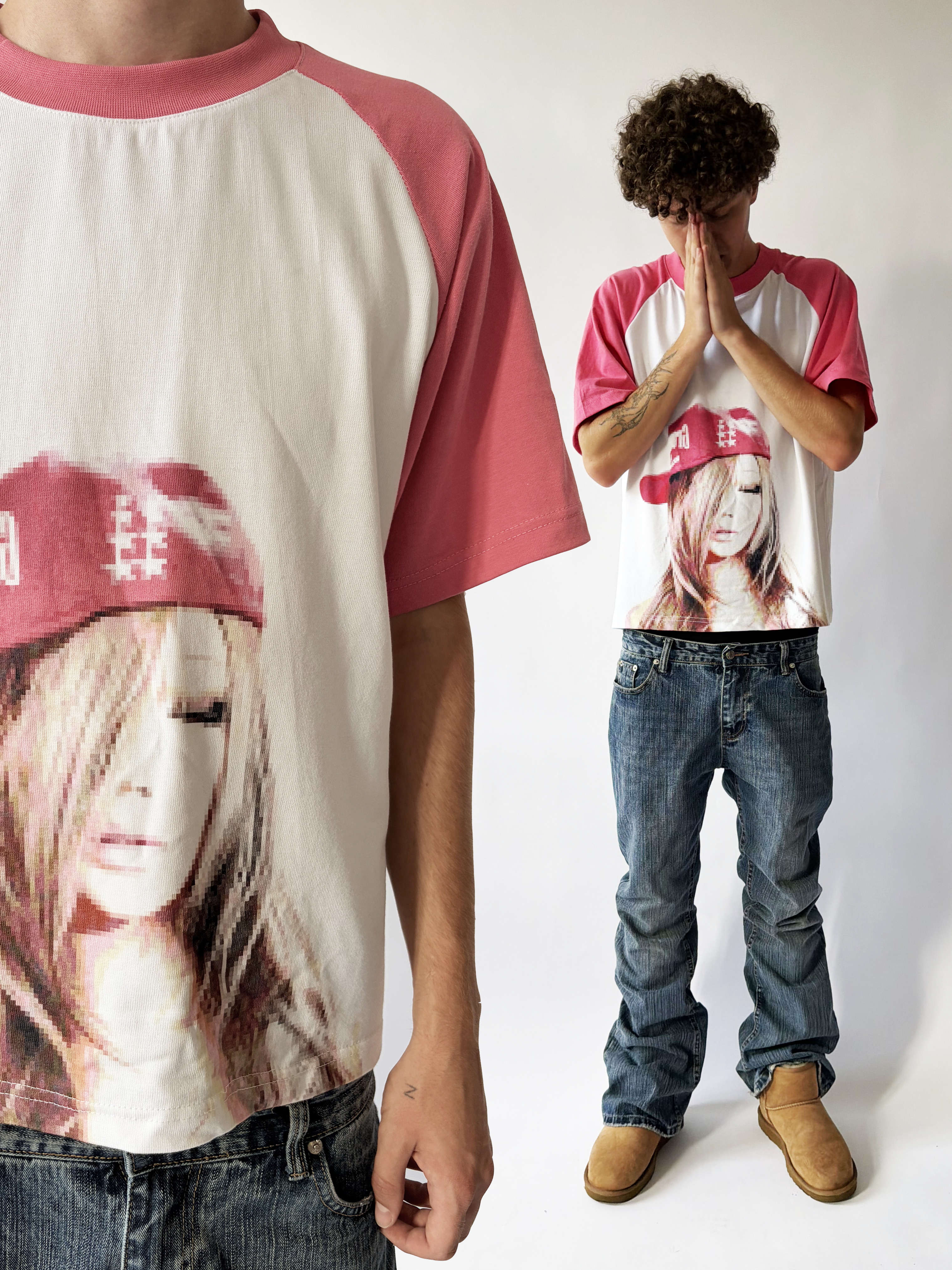 TEE PINK BLURRED