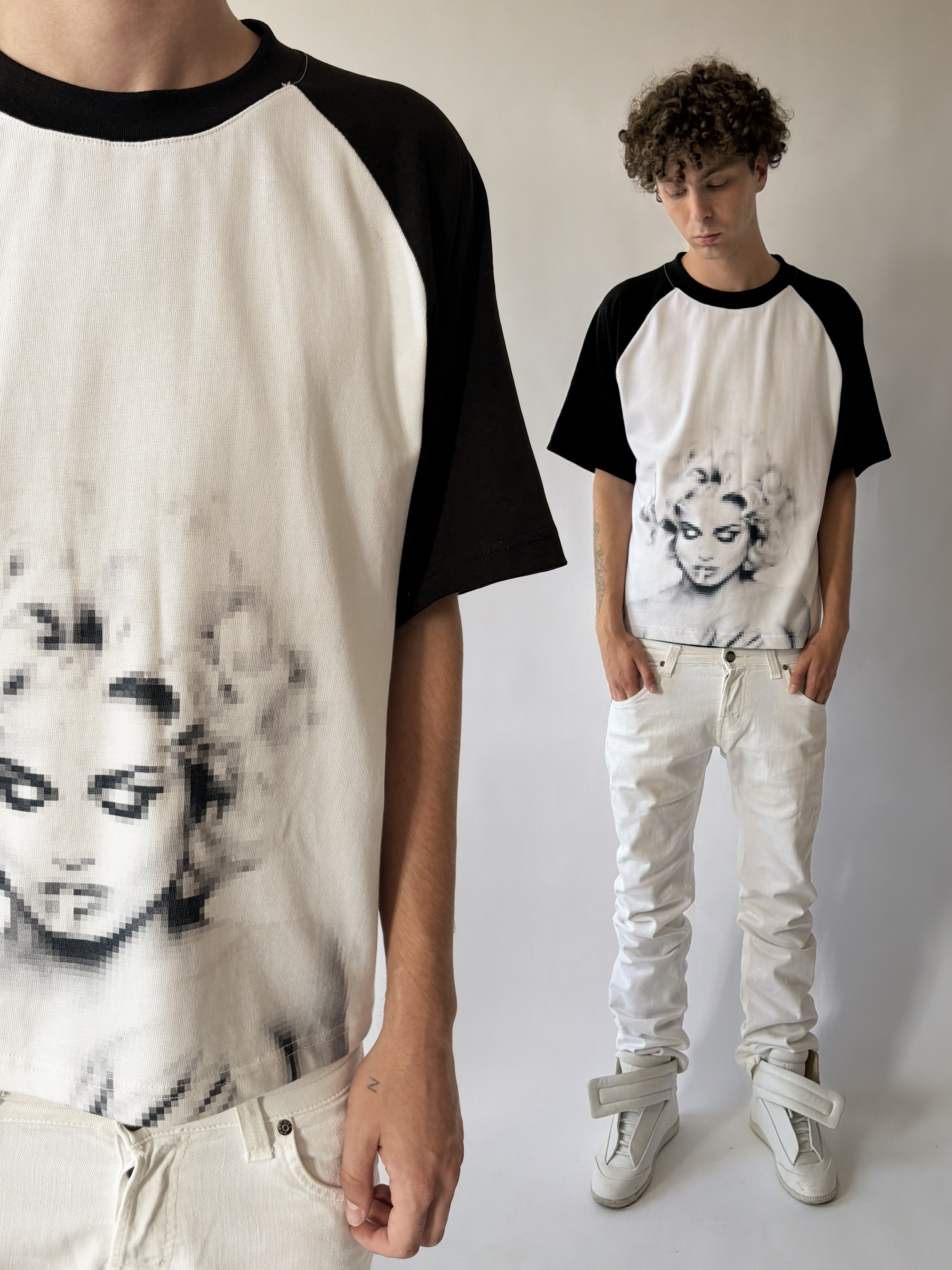 TEE BLACK BLURRED